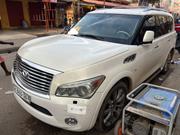 Infiniti QX80 2014 White for sale