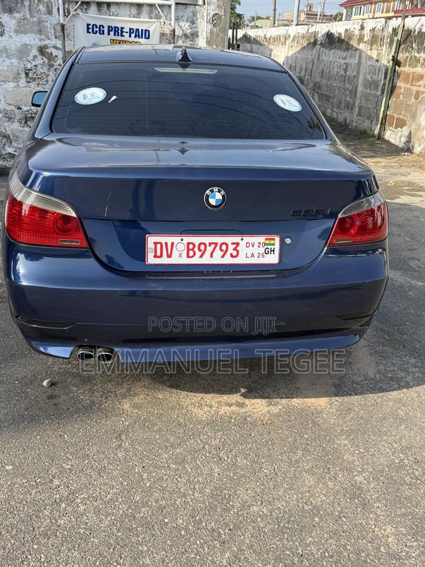 BMW 5 Series 2005 Blue