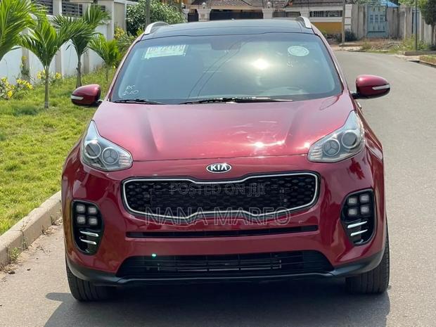 Kia Sportage EX 4dr SUV AWD (2.4L 4cyl 6A) 2017 Red