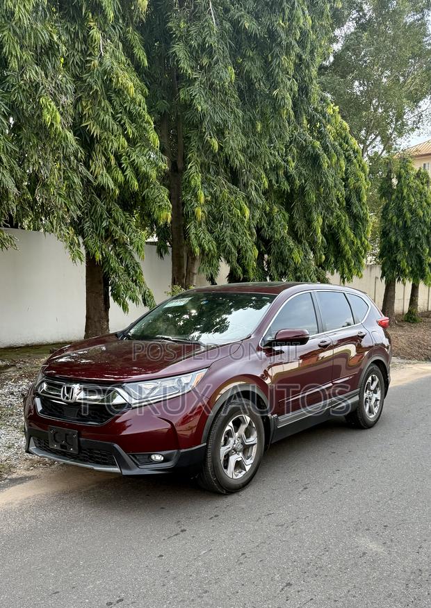 Honda CR-V EX-L 4dr SUV AWD (1.5L 4cyl CVT) 2017 Red