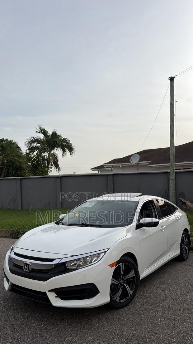 Honda Civic EX 4dr Sedan (1.5L 4cyl) 2016 White