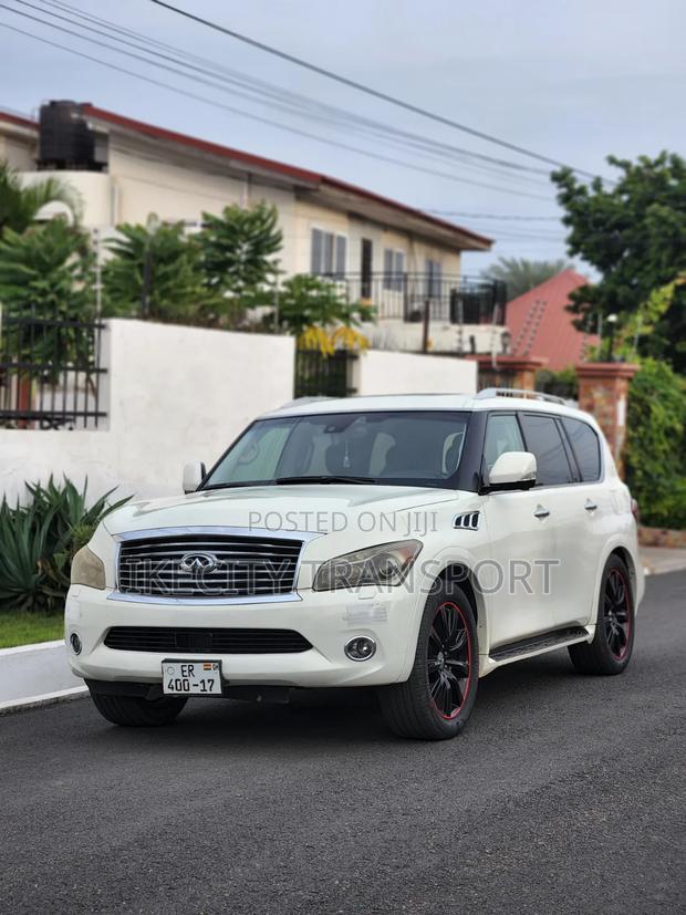 Infiniti QX80 2014 White