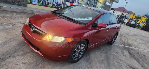 Honda Civic 1.8 5 Door Automatic 2010 Red