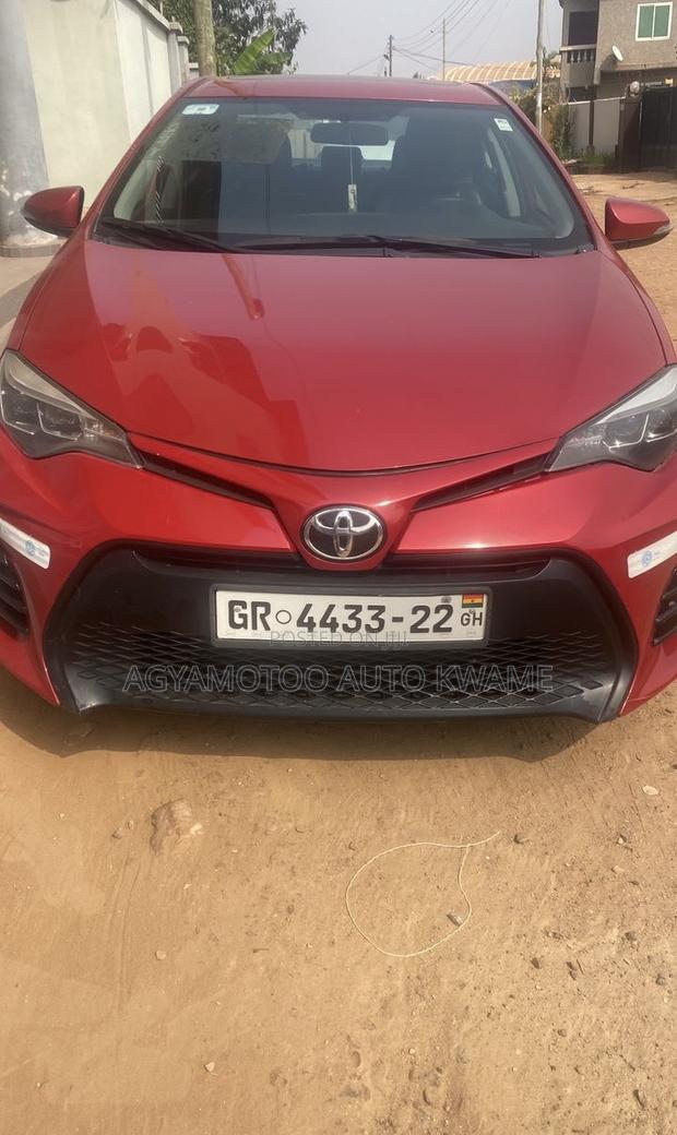 Toyota Corolla S 4dr Sedan (1.8L 4cyl CVT) 2016 Red