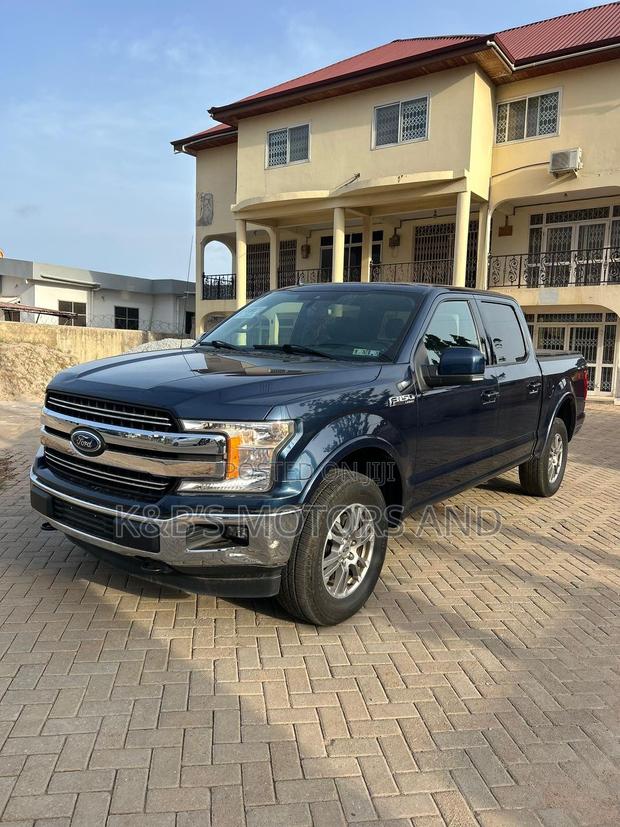 Ford F-150 Lariat 4x4 SuperCab Styleside 6.5 ft. box 145 in. WB 2019 Blue