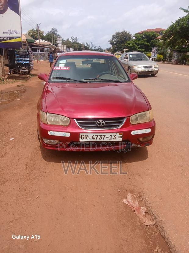 Toyota Corolla 1.8 Sedan Automatic 2002 Red