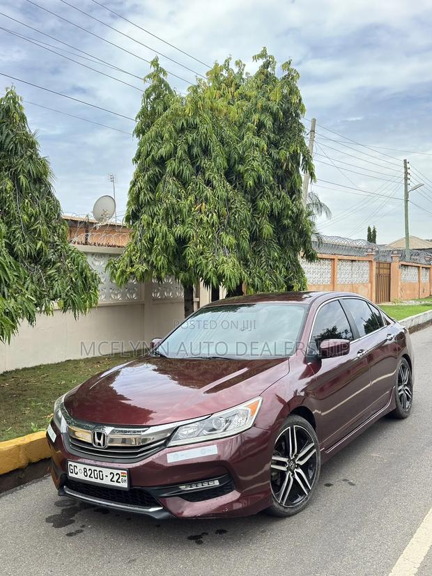Honda Accord 2017 Burgundy
