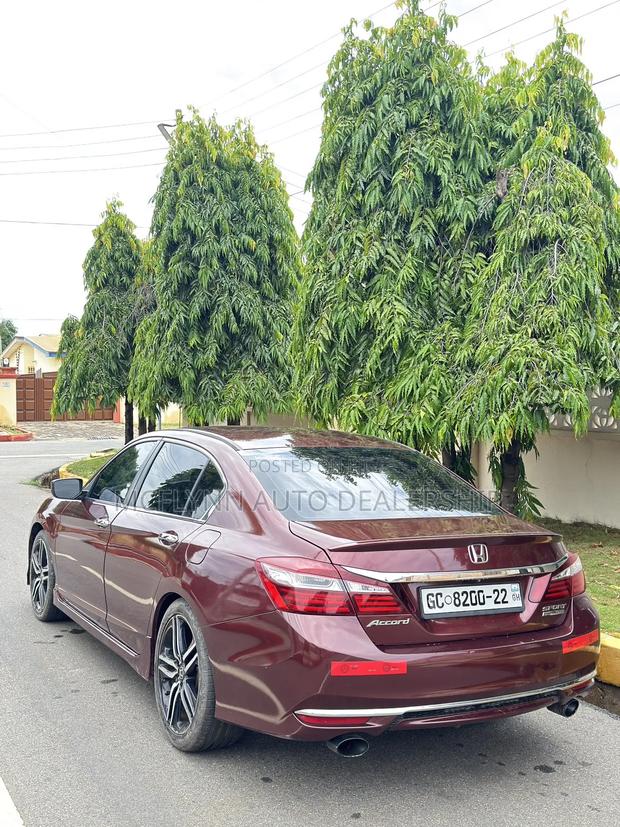 Honda Accord 2017 Burgundy