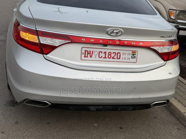 Hyundai Grandeur 2016 Silver