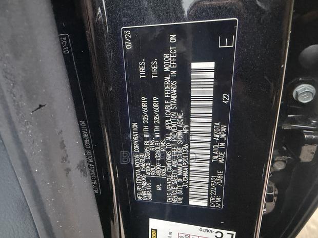 Lexus RX 350 2023 Black