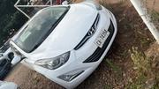 Hyundai Elantra Limited 4dr Sedan (1.8L 4cyl 6A) 2014 White for sale