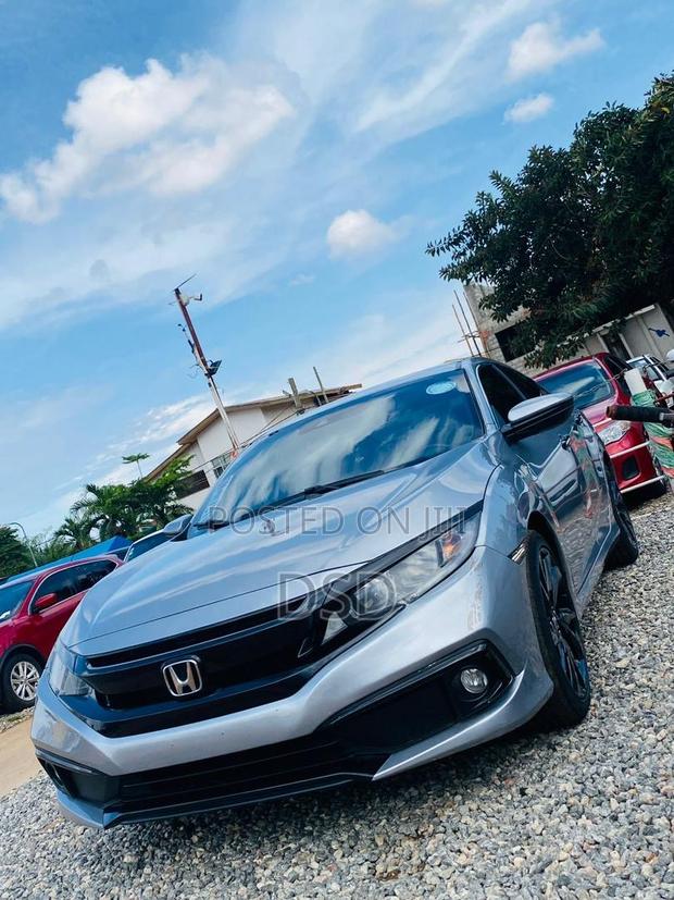Honda Civic Sport Sedan 2019 Silver