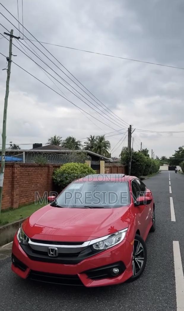 Honda Civic EX Sedan 2018 Red