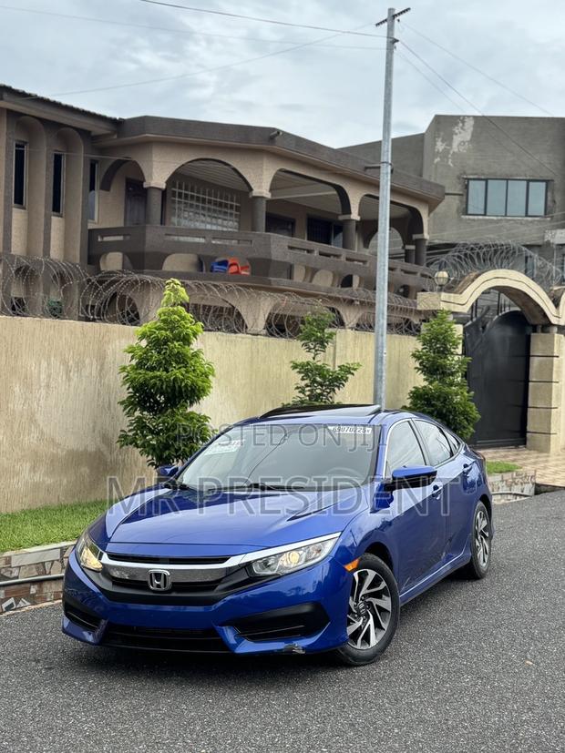 Honda Civic EX 4dr Sedan (2.0L 4cyl) 2017 Blue