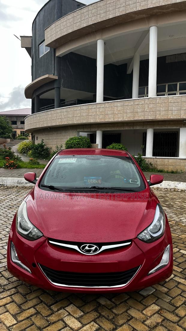 Hyundai Elantra 2016 Red