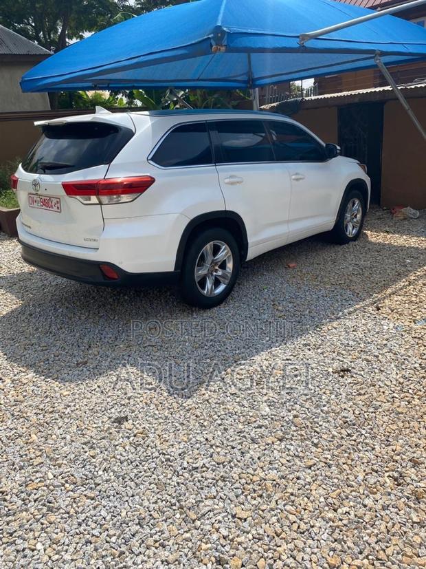 Toyota Highlander Limited V6 4x4 (3.5L 6cyl 6A) 2016 White