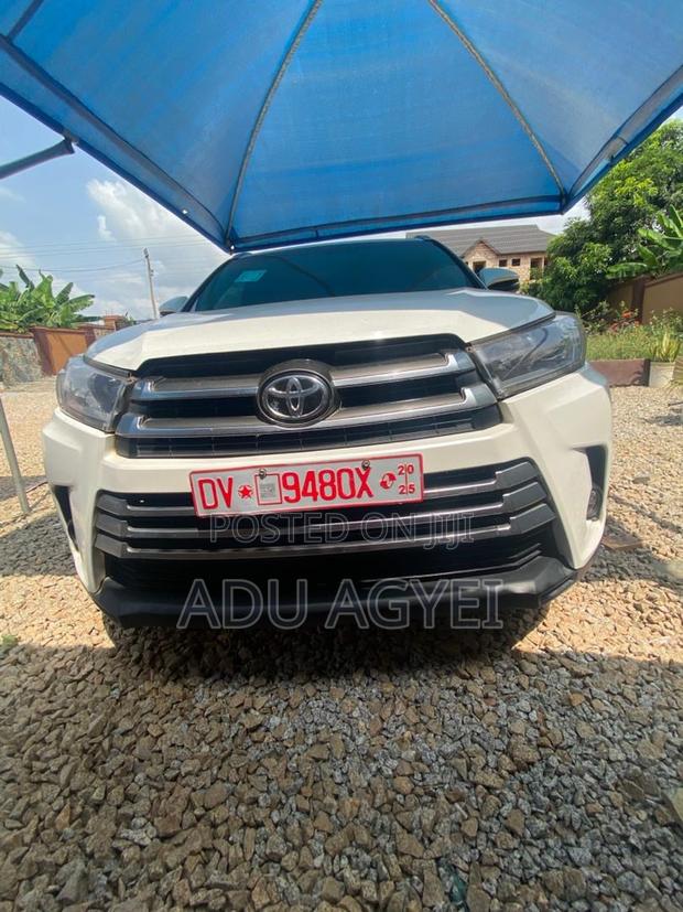 Toyota Highlander Limited V6 4x4 (3.5L 6cyl 6A) 2016 White