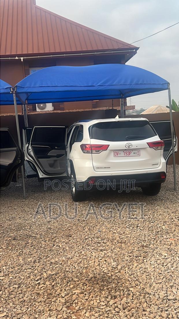 Toyota Highlander Limited V6 4x4 (3.5L 6cyl 6A) 2016 White