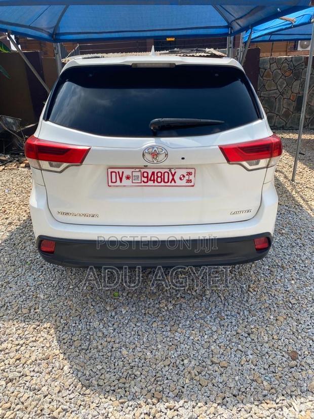 Toyota Highlander Limited V6 4x4 (3.5L 6cyl 6A) 2016 White