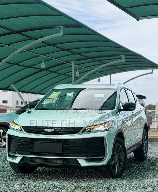 New Geely Coolray 2025 White