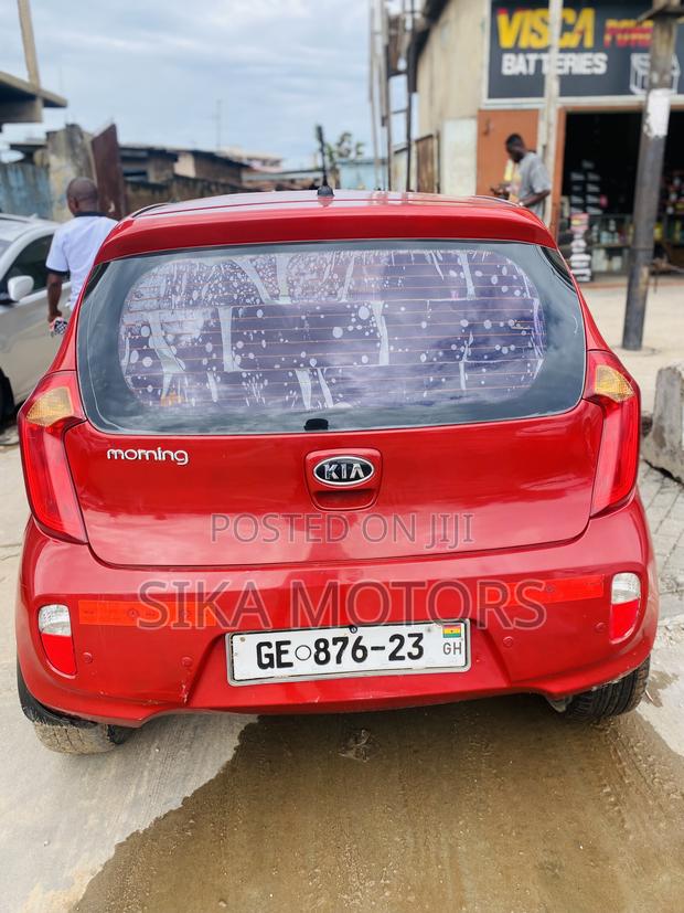 Kia Morning 2013 Red