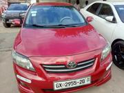 Toyota Corolla LE 4dr Sedan (1.8L 4cyl 4A) 2010 Red for sale