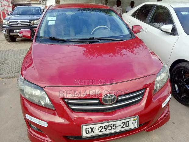 Toyota Corolla LE 4dr Sedan (1.8L 4cyl 4A) 2010 Red