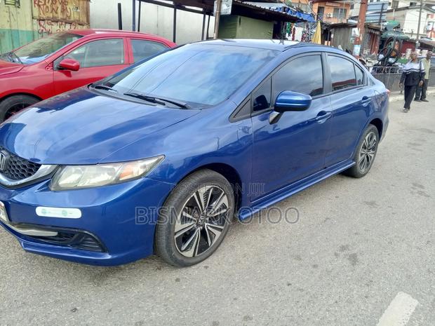 Honda Civic Sedan EX 2013 Blue