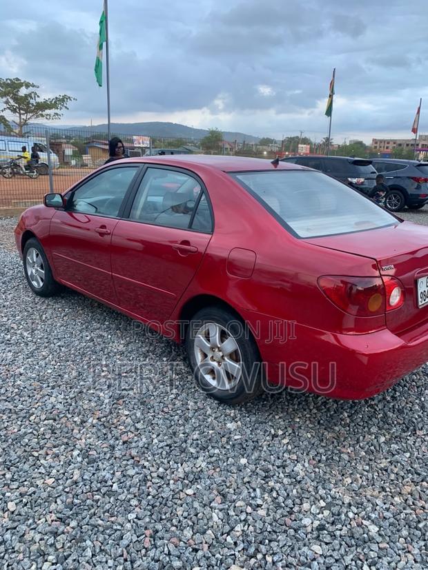 Toyota Corolla 2008 Red
