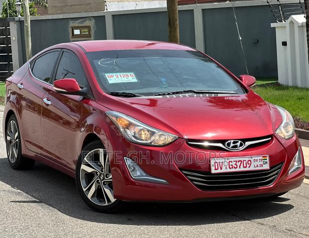 Hyundai Elantra Limited Sedan FWD (1.8L 4cyl 6A) 2016 Red
