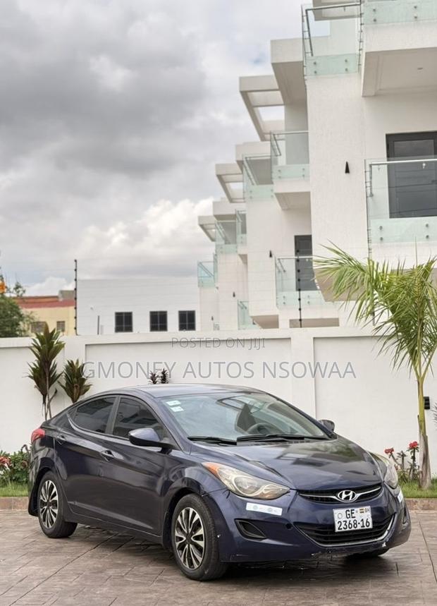 Hyundai Elantra GLS Sedan FWD (1.8L 4cyl 6A) 2013 Blue