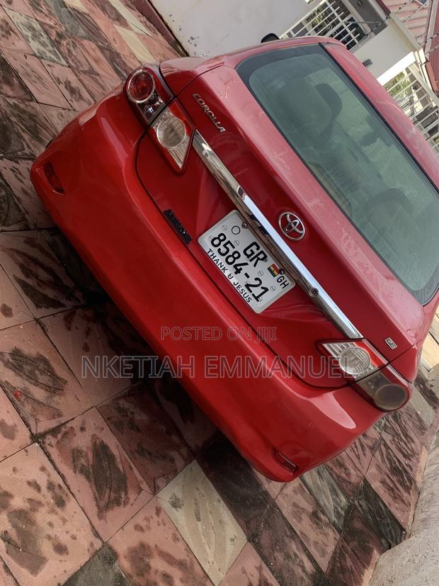 Toyota Corolla LE 4dr Sedan (1.8L 4cyl 4A) 2012 Red