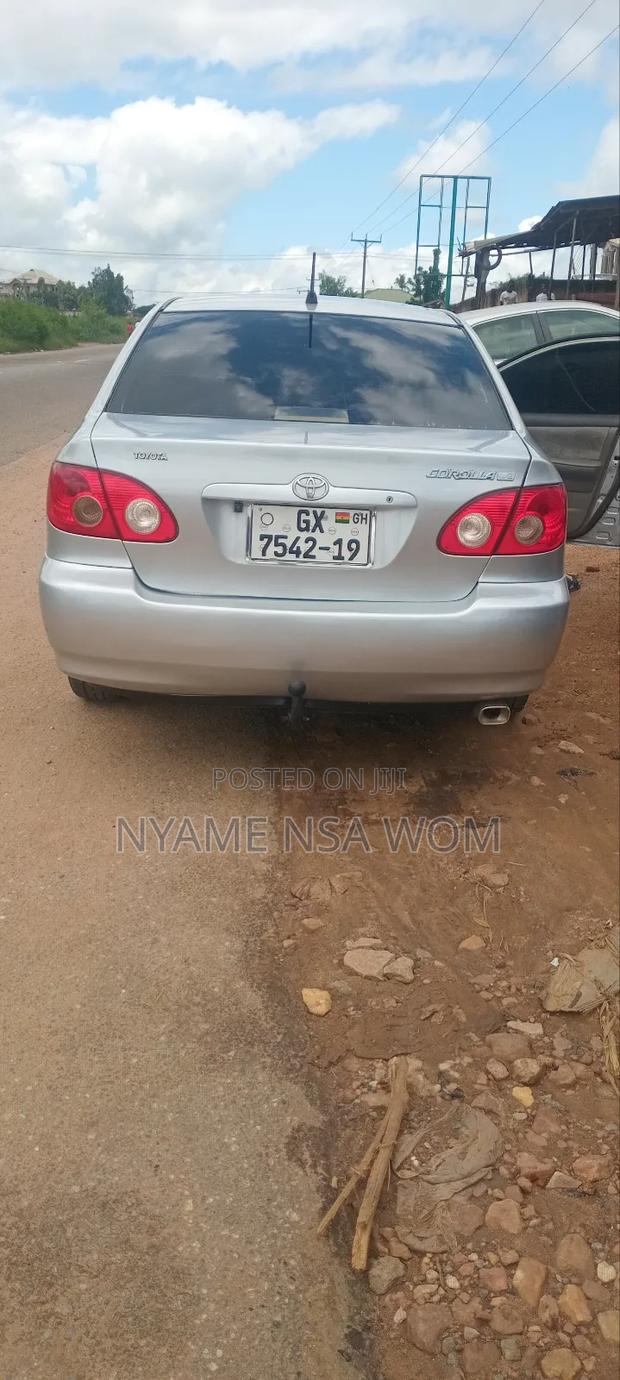 Toyota Corolla 2008 Silver