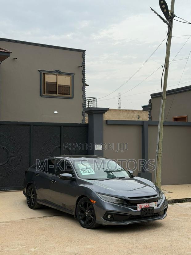 Honda Civic Touring Sedan 2020 Gray