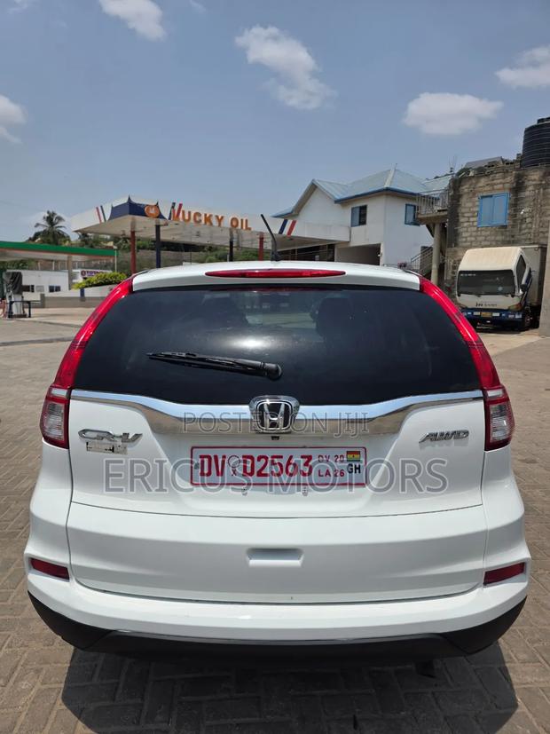 Honda CR-V EX-L w/Navigation 4dr SUV AWD (2.4L 4cyl CVT) 2015 White