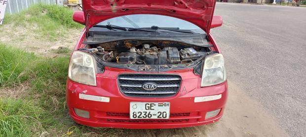 Kia Morning 2007 Red