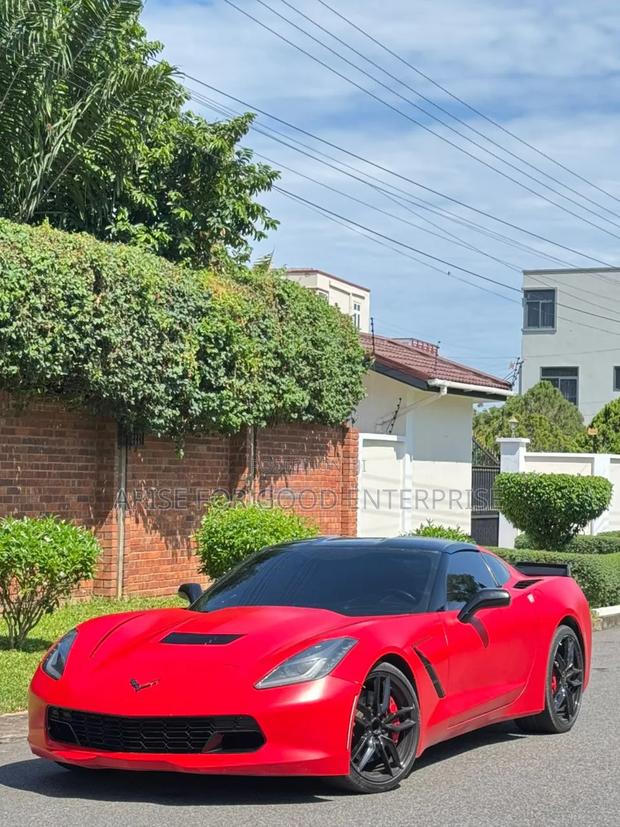 Chevrolet Corvette Stingray Z51 2dr Coupe w/3LT (6.2L 8cyl 7M) 2015 Red
