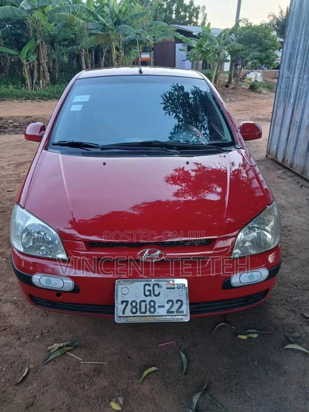 Hyundai Getz 2008 Red