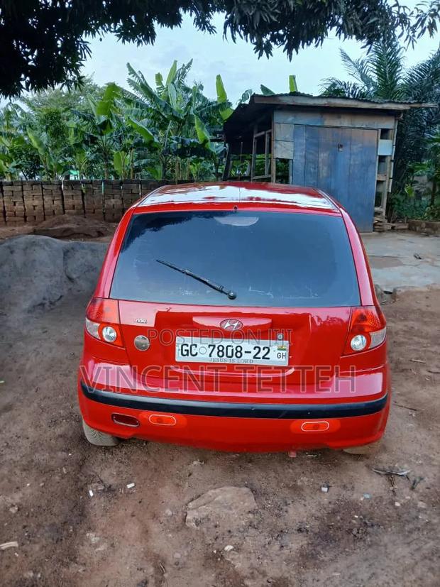 Hyundai Getz 2008 Red