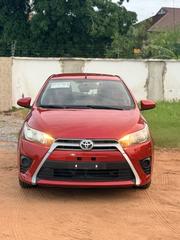 Toyota Yaris 2015 Red for sale