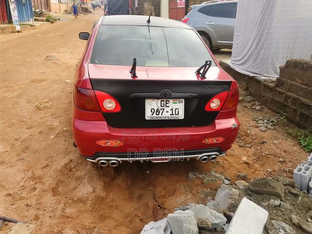 Toyota Corolla 2005 Red