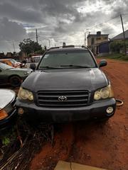 Toyota Highlander Limited V6 AWD 2002 Black for sale