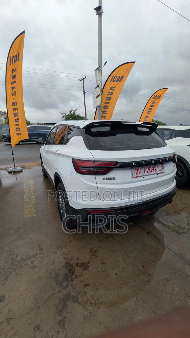 New Geely Coolray 2025 White