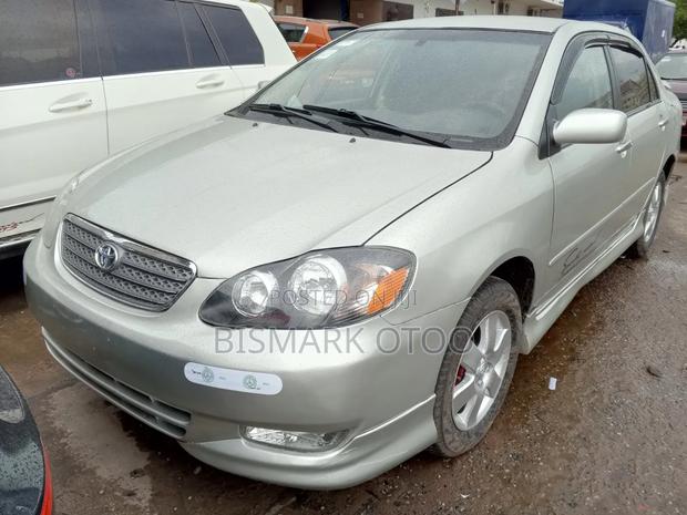 Toyota Corolla S 2007 Silver