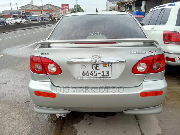 Toyota Corolla S 2007 Silver