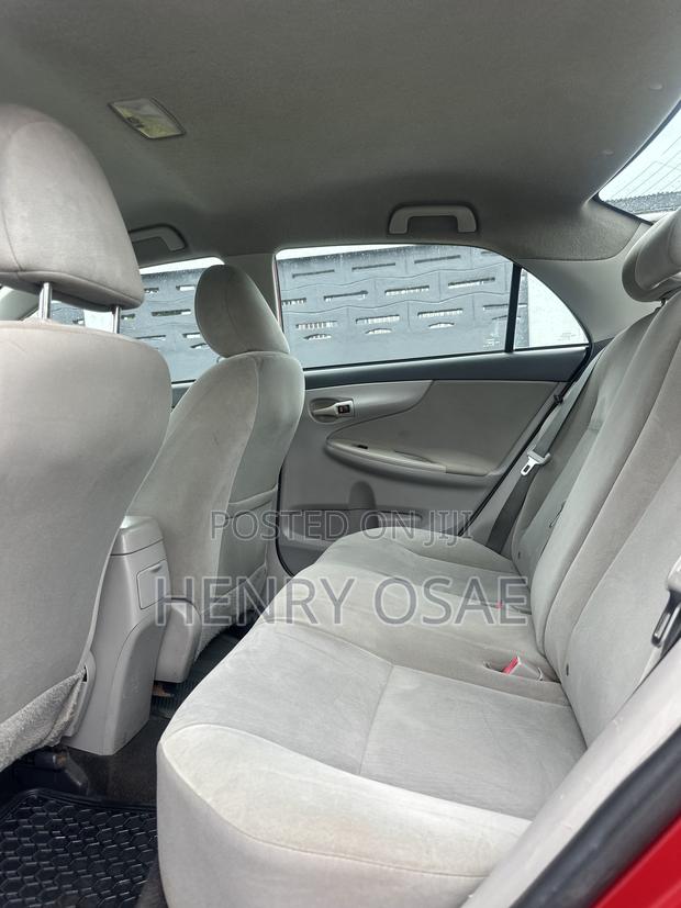 Toyota Corolla 2012 Red