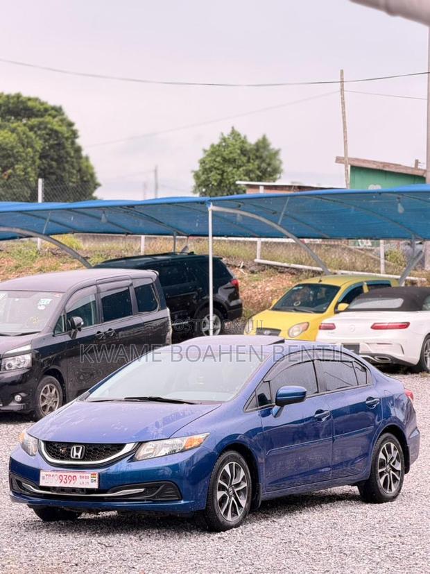 Honda Civic EX 4dr Sedan (1.8L 4cyl CVT) 2015 Blue