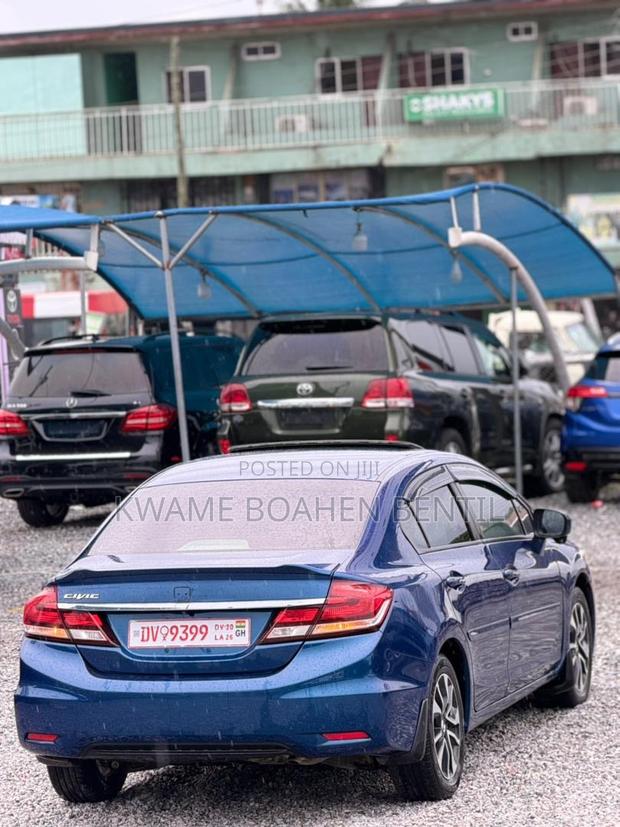 Honda Civic EX 4dr Sedan (1.8L 4cyl CVT) 2015 Blue