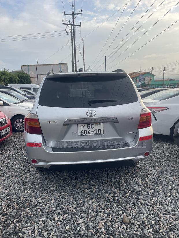 Toyota Highlander 4x4 2009 Silver