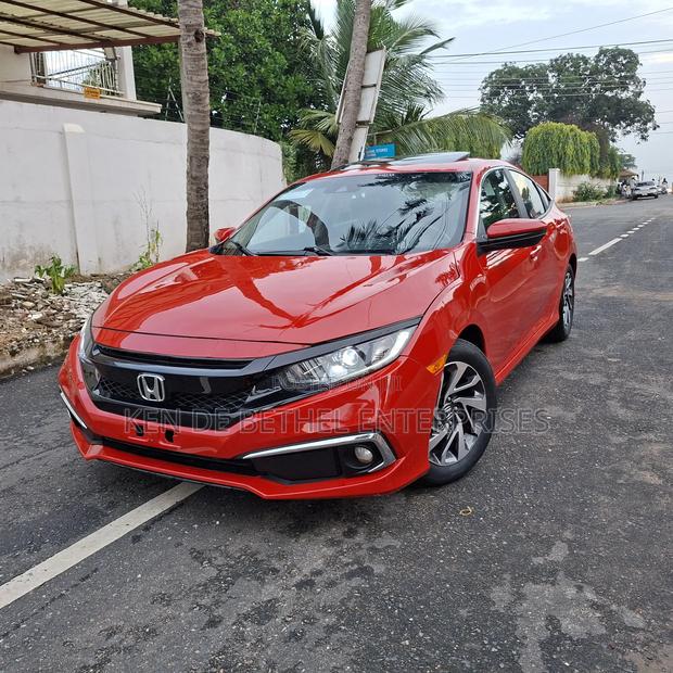 Honda Civic Sport Sedan 2019 Red